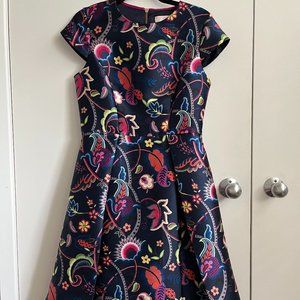 Colourful Floral Ted Baker Dress